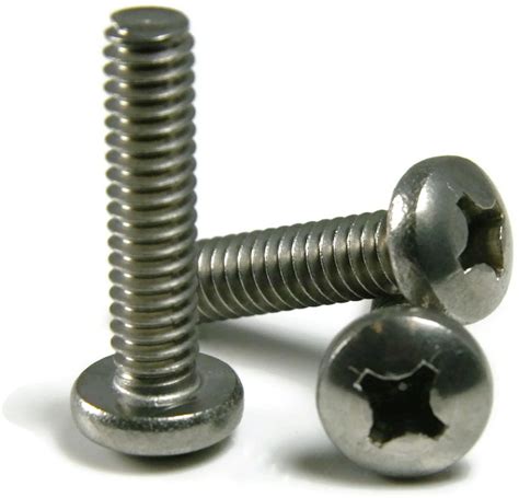 stainless steel phillips head screws